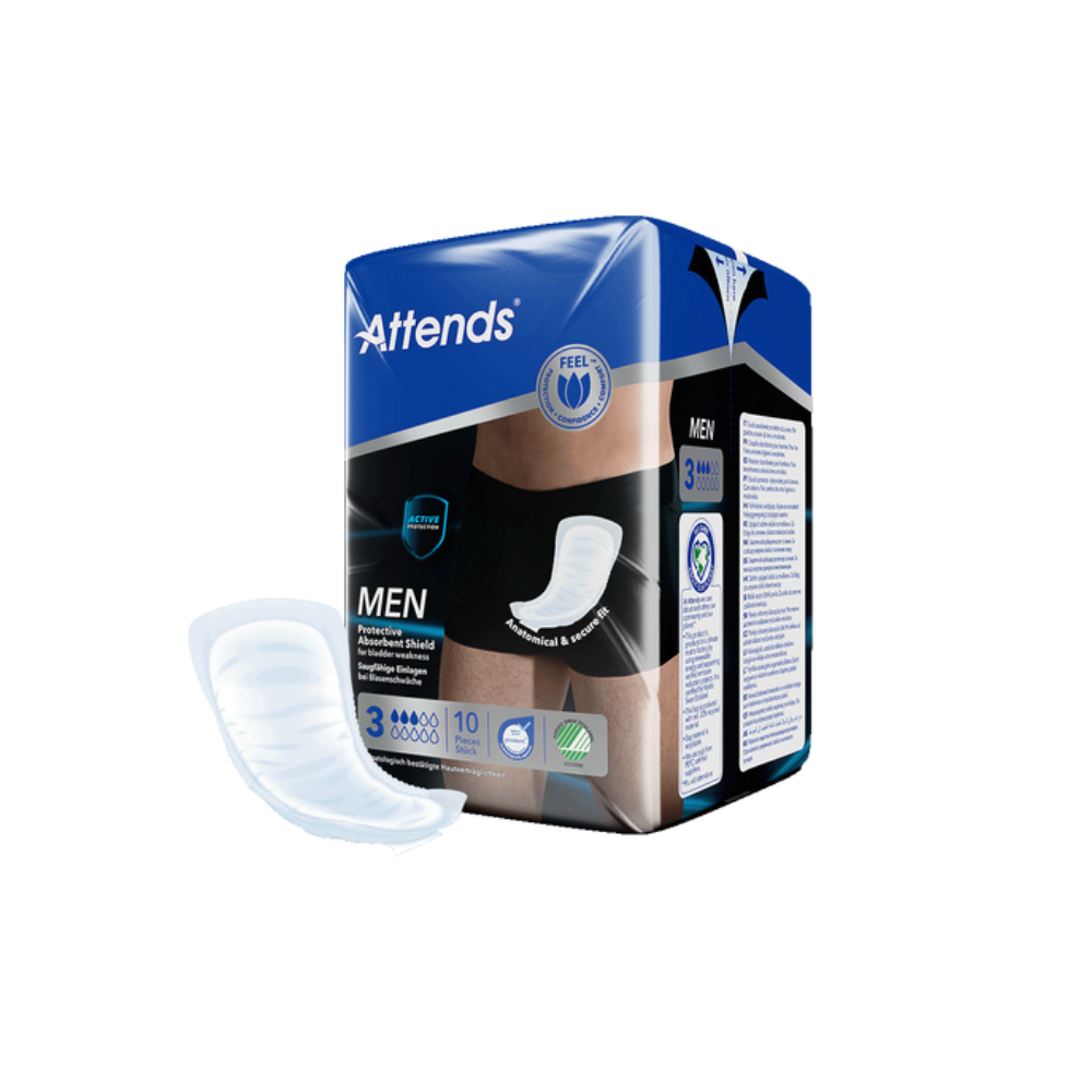 Attends Men 3 Protective absorbent shield