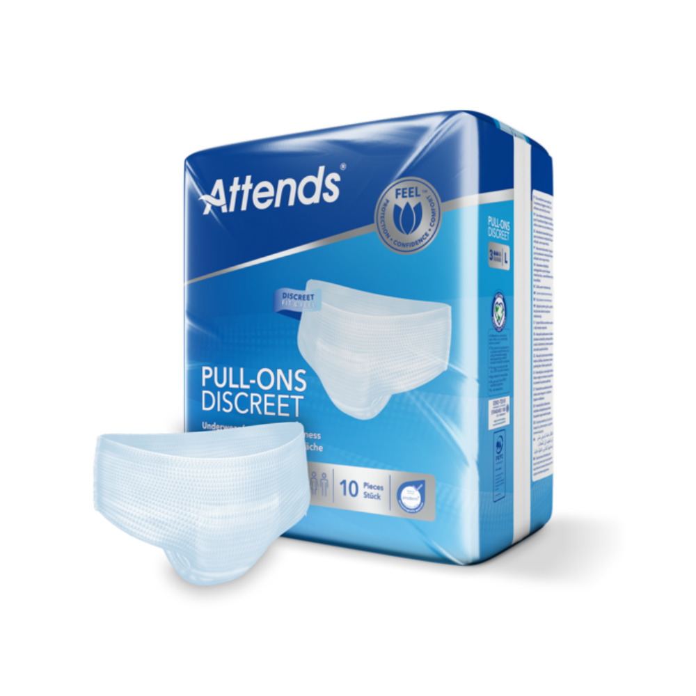 Attends Pull-Ons Discreet Underwear 3 L