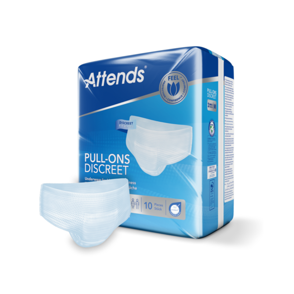 Attends Pull-Ons Discreet Underwear 3 M