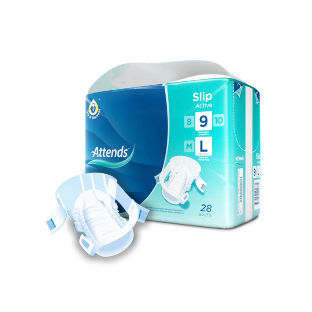 Attends Slip Active 9 L