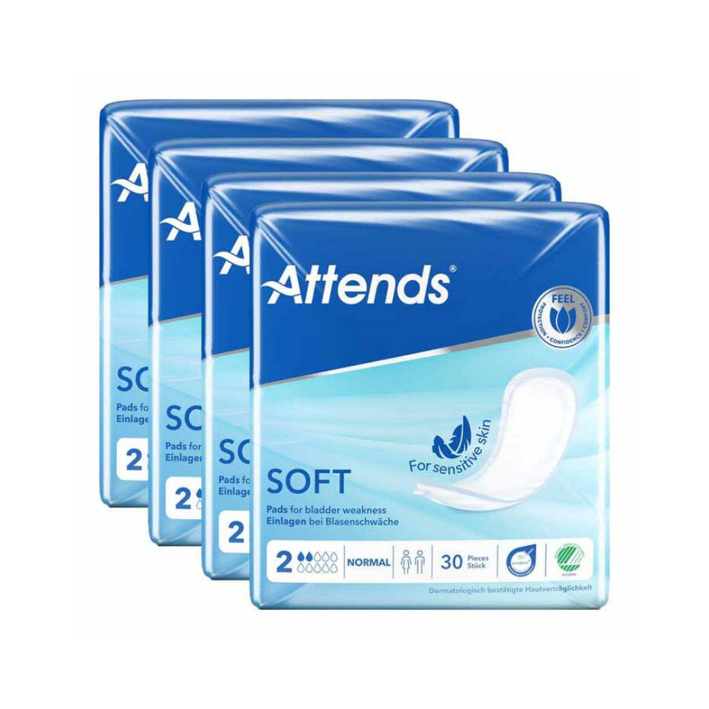 Attends Soft 2 Normal 4x30 St.