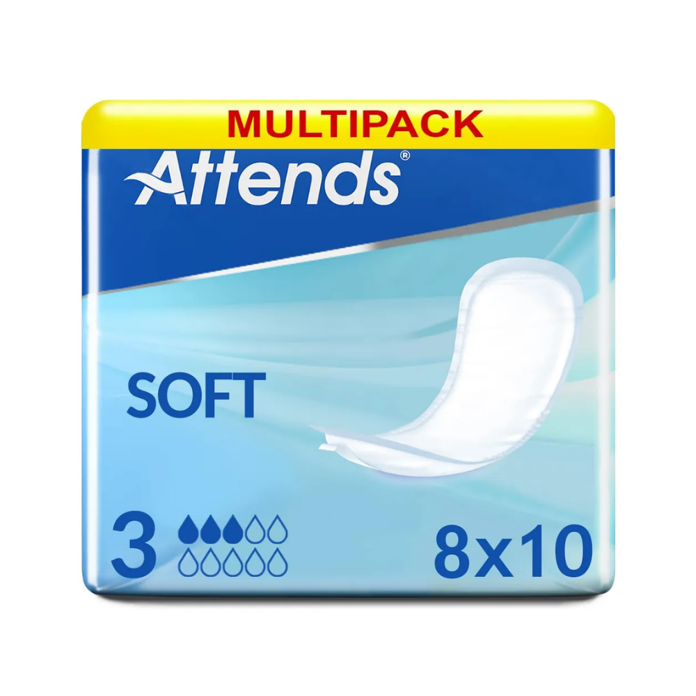 Attends Soft 3 Extra 8x10 St.