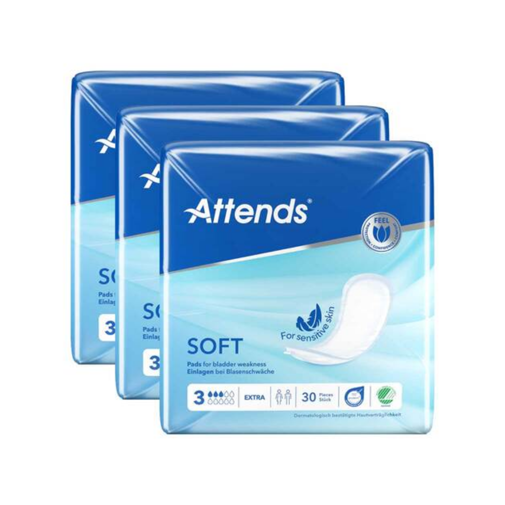 Attends Soft 3+ Extra Plus 3x30 St.