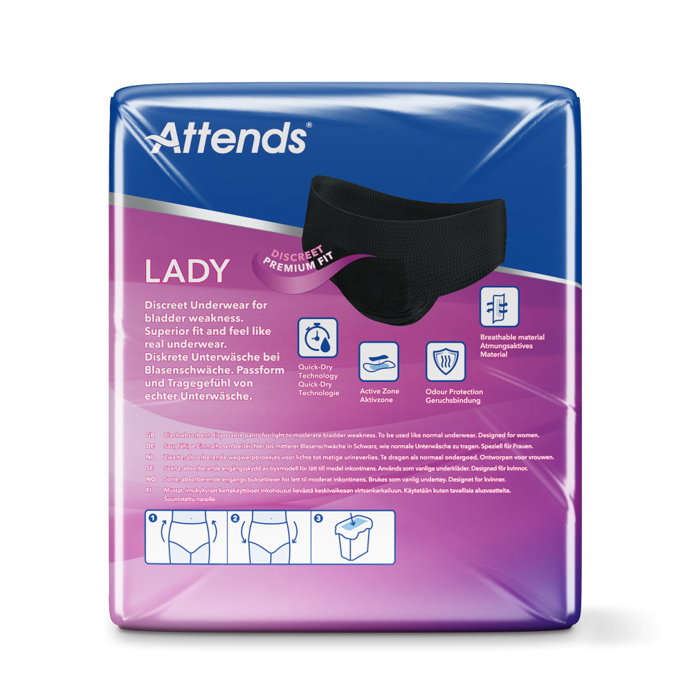 Attends Lady Discreet Underwear 3 L