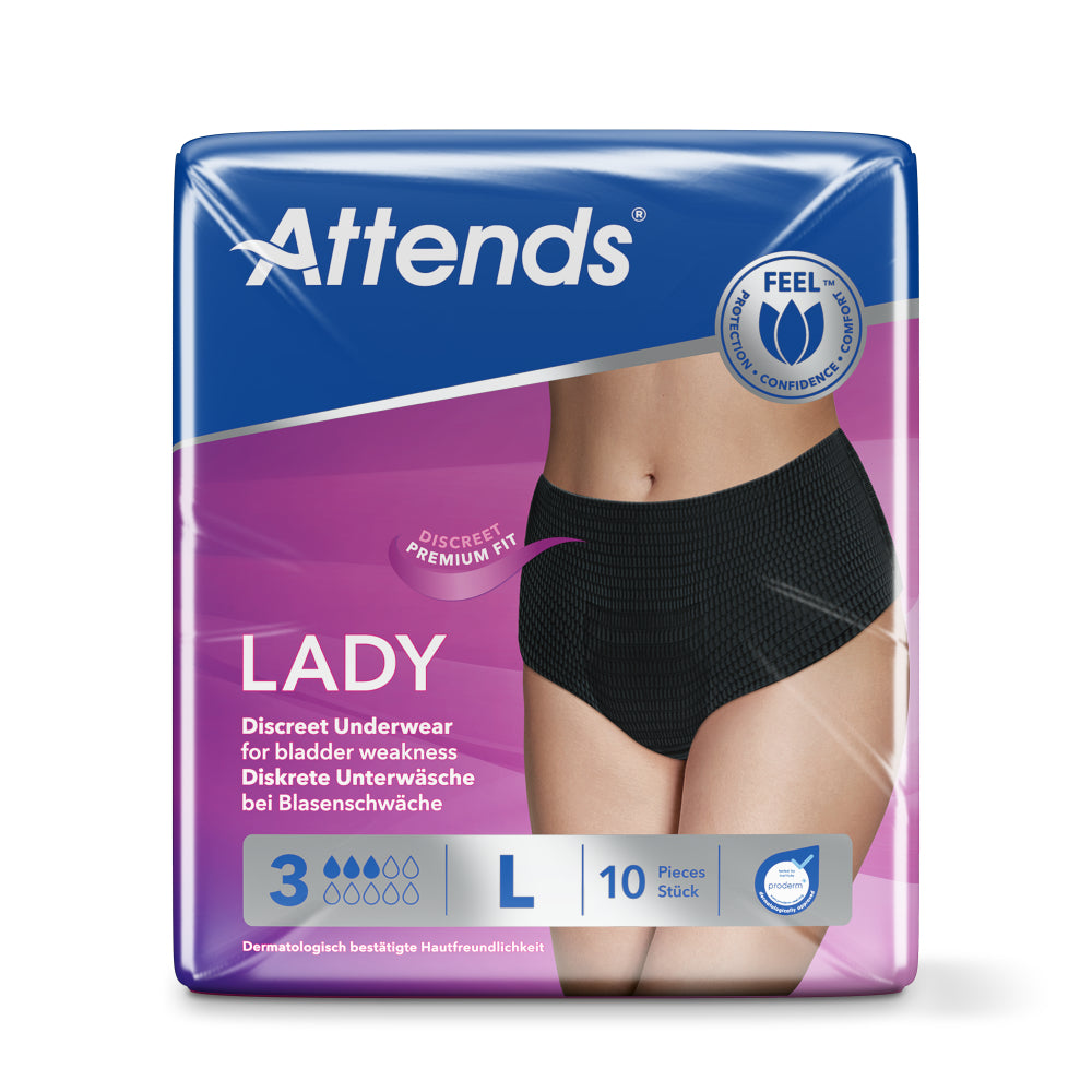Attends Lady Discreet Underwear 3 L