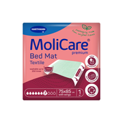 MoliCare Premium Bed Mat Textile 7 Tropfen mit Flügel 75 x 85 cm Bettschutzeinlagen