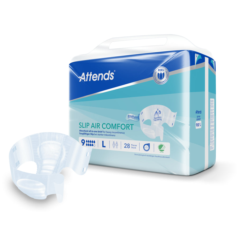 Attends Slip Air Comfort 9 L
