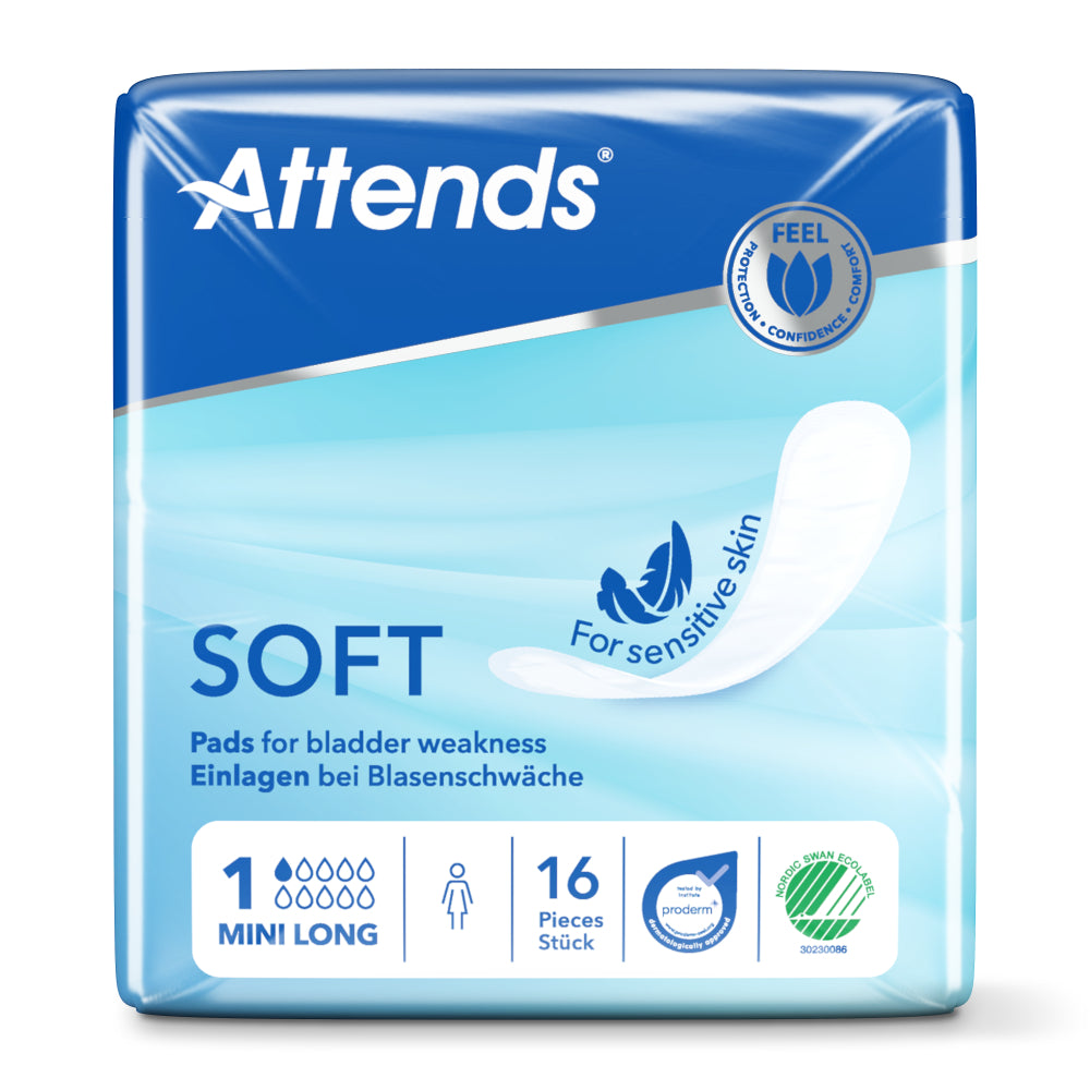 Attends Soft 1 Mini Long 12x16 St.