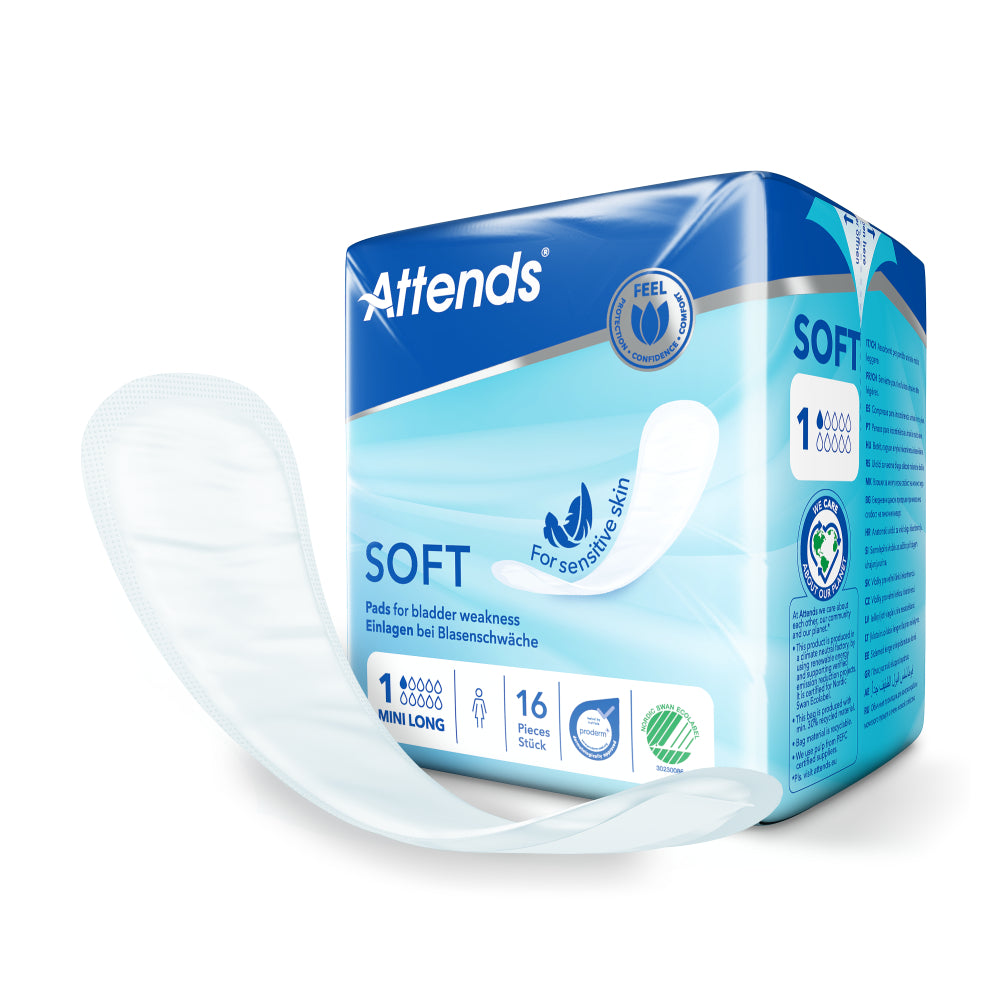 Attends Soft 1 Mini Long 12x16 St.