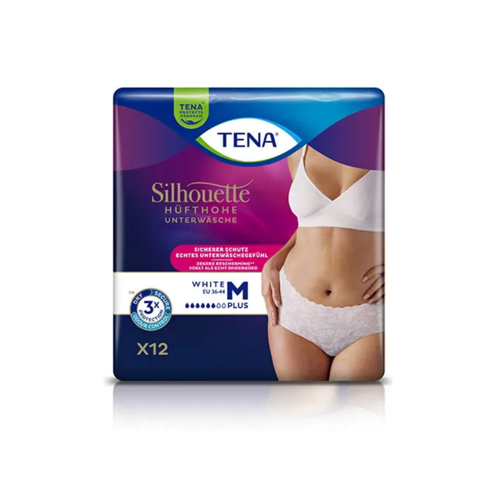 TENA Silhouette Plus White M